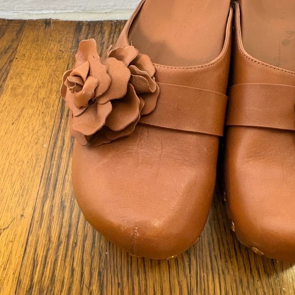 FARM RIO floral leather clogs - Picture 4 of 6